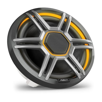 Fusion Apollo Speakers, 8.8" LED Marine Speakers with Sports Gray Grilles — 010-02918-23 — view 3