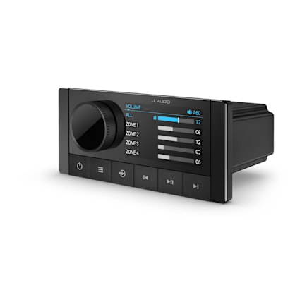 JL Audio A60 Marine Stereo, Bluetooth 6.1, DSP & 4-Zone Control — product view 3