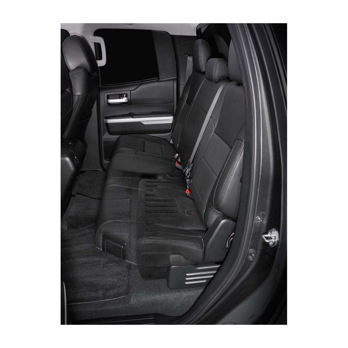 JL Audio SB-T-TUNDB3/10TW3/BK Dual 10" Stealthbox 800W 2Ω 2007-Up Toyota Tundra Double Cab 010-03653-00 (94594)