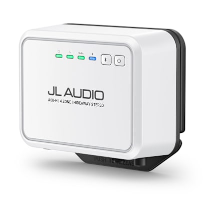 JL Audio A60-H Hideaway Marine Stereo, Bluetooth 6.1, DSP & 4-Zone Control — product view 3