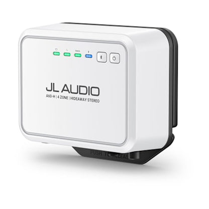 JL Audio A60-H Hideaway Marine Stereo, Bluetooth 6.1, DSP & 4-Zone Control — product view 3