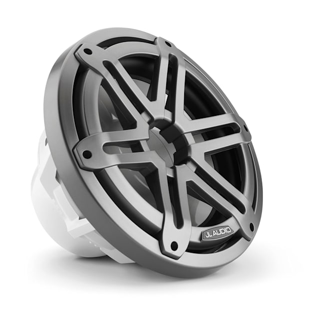 JL Audio M3-10IB-S-Gm-4 10" Marine Subwoofer, Gray Sport, 175W RMS, 4Ω, Single 010-03071-01 — product view 3