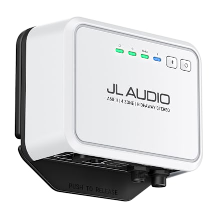 JL Audio A60-H Hideaway Marine Stereo, Bluetooth 6.1, DSP & 4-Zone Control — product view 4