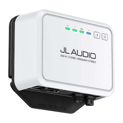 JL Audio A60-H Hideaway Marine Stereo, Bluetooth 6.1, DSP & 4-Zone Control — product view 4