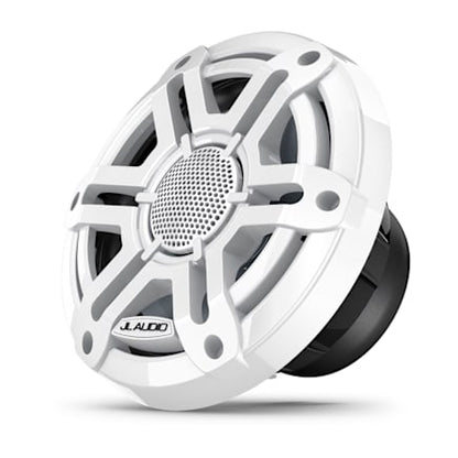 JL Audio M200 6.5" White Sport Marine Coaxial Speakers, 50W RMS, 4Ω, Pair — product view 4