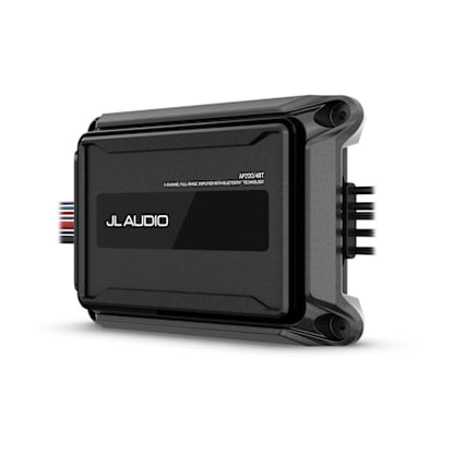 JL Audio AP Bluetooth 4-Channel Compact Marine Amplifier & Wired Remote, 010-03431-00 — product view 4