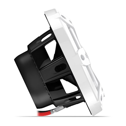 JL Audio M200 6.5" White RGB LED Sport Marine Coaxial Speakers, 50W RMS, 4Ω, Pair — product view 1