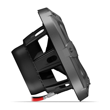 JL Audio M200 6.5" Gray RGB LED Sport Marine Coaxial Speakers, 50W RMS, 4Ω, Pair — product view 4