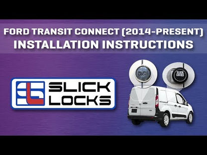 Slick Locks FD-TC-FVK-2-TK Puck Lock Kit for 2014+ Ford Transit Connect – Complete Vehicle Security System