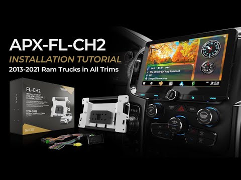 iDatalink Maestro APX-FL-CH1 Floating Radio Dash Kit for Select Dodge & Chrysler