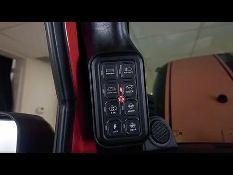 Metra JP-APS-JK A-Pillar 8-Gang Switch Panel for Jeep Wrangler JK
