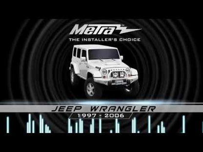Metra 82-1013 5.25-Inch Speaker Adapter Plates for Jeep Wrangler TJ