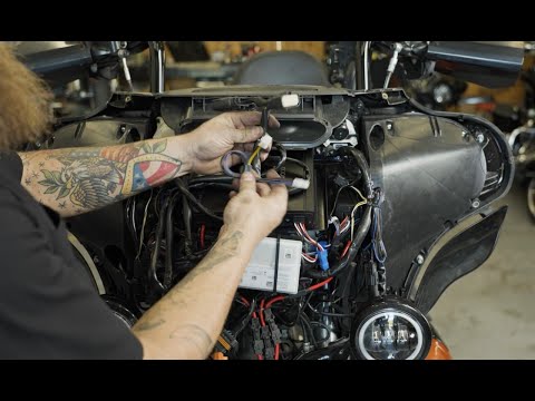 Kenwood eXcelon P-HD4UT Front + Rear Amplified Audio Package fits 2014+ Harley Davidson Motorcycles w/Tour Pak