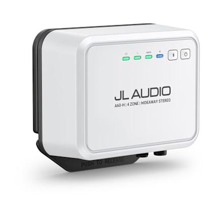 JL Audio A60-H Hideaway Marine Stereo, Bluetooth 6.1, DSP & 4-Zone Control — product view 2