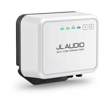 JL Audio A60-H Hideaway Marine Stereo, Bluetooth 6.1, DSP & 4-Zone Control — product view 2