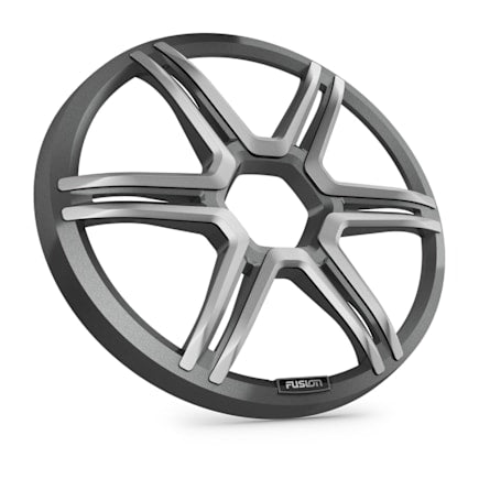 Fusion Apollo Subwoofer Grille, 12" Sports Gray Subwoofer Grille — 010-13294-00 — view 2