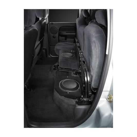 JL Audio SB-D-QDRAMD/10TW1 Dual 10" Stealthbox 600W 2Ω 2002-Up Ram 1500 Quad Cab / 2003-Up Ram 2500-3500 Quad Cab / 2009-Up Ram Crew Cab 010-03659-00 (94610)