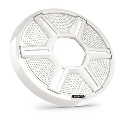 Fusion Apollo Speaker Grilles, 8.8" Shielded White Speaker Grilles (Pair) — 010-13292-11 — view 2