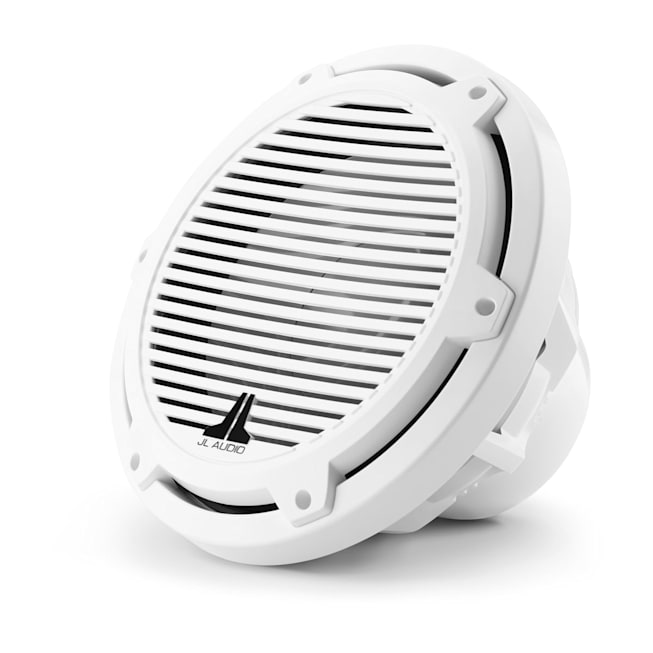 JL Audio M3-10IB-C-Gw-4 10" Marine Subwoofer, White Classic, 175W RMS, 4Ω, Single 010-03070-01 — product view 2