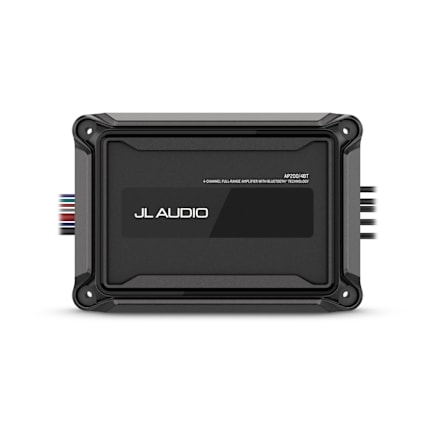 JL Audio AP Bluetooth 4-Channel Compact Marine Amplifier & Wired Remote, 010-03431-00 — product view 2