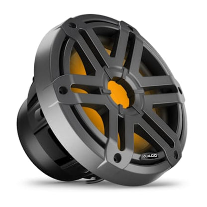 JL Audio M200 10" Gray RGB LED Sport Infinite-Baffle Marine Subwoofer, 250W RMS, 4Ω — product view 1