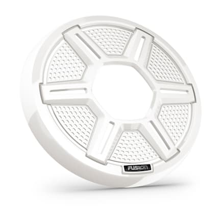 Fusion Apollo Speaker Grilles, 6.5" Shielded White Speaker Grilles (Pair) — 010-13290-11 — view 2
