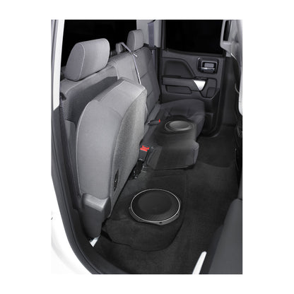 JL Audio SB-GM-SLVD/10TW1/BK 10" Stealthbox 600W 2Ω 2014–2018 Chevy Silverado & GMC Sierra Double Cab 010-03660-00 (94612)