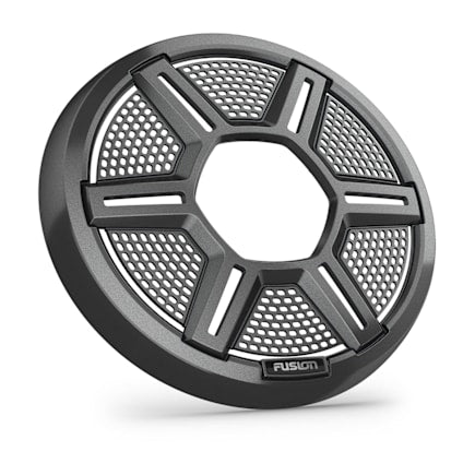 Fusion Apollo Speaker Grilles, 6.5" Shielded Gray Speaker Grilles (Pair) — 010-13290-10 — view 2