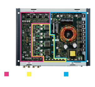 Kenwood eXcelon XR601-1 Mono Subwoofer Amplifier – 600W RMS Total