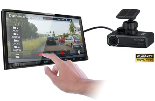 Kenwood DRV-N520 Super HD Dash Cam, GPS, G-Sensor 3 MegaPixel Recording