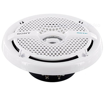 Sony XS-MP1621 6.5" Marine Coaxial Speakers – 320W Peak, UV/Water Resistant, Boat & Powersports Audio