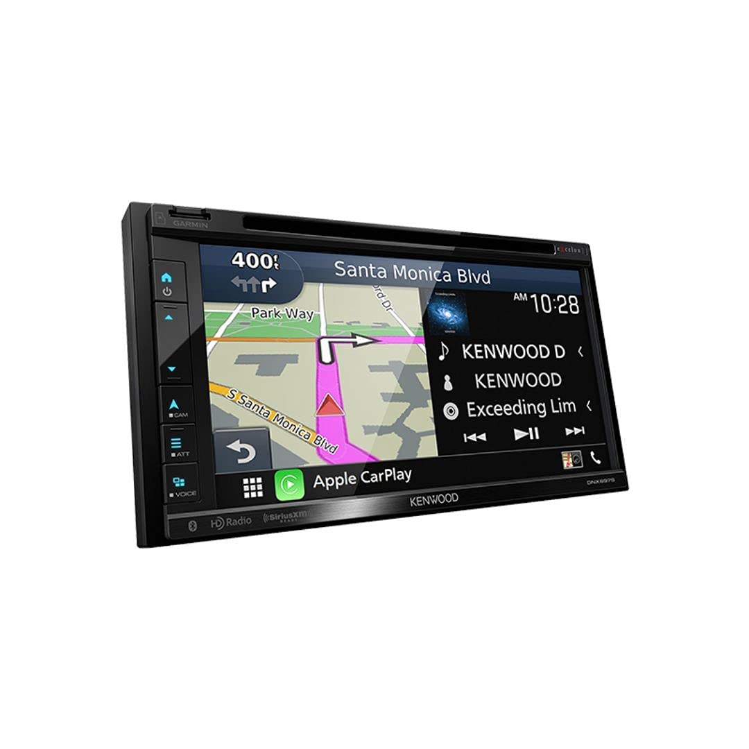 Kenwood DNX697S 6.8" CD/DVD Garmin NAV Apple CarPlay, Android Auto Stereo