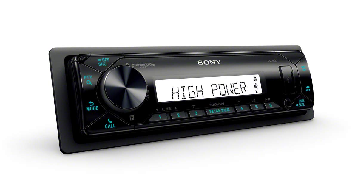 Sony DSX-M80 High Power 45W X 4 Rms Digital Media Receiver | Bluetooth | Sat Ready