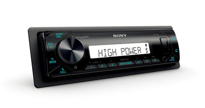 Sony DSX-M80 High-Power Marine & Car Digital Media Receiver – 45W x 4 RMS, Bluetooth, Waterproof, Sat-Ready