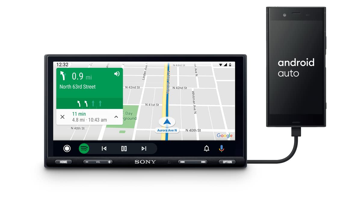 Sony XAV-AX5600 7-Inch Multimedia Receiver with Apple CarPlay/Android Auto and HDMI Video Input