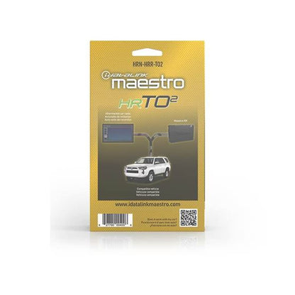 iDatalink Maestro HRN-HRR-TO2 Radio Replacement Harness 2012+ Toyota