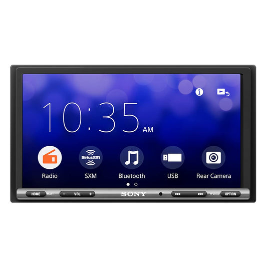 Sony XAV-AX3200 6.95" CarPlay Android Auto Media Receiver with WebLink Cast + Backup Camera Bundle
