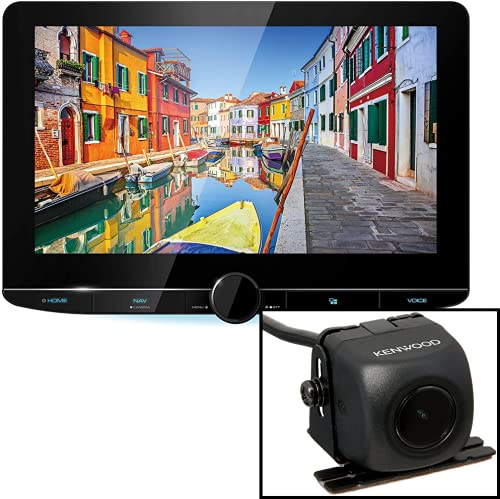 Kenwood DNR1007XR 10.1" Wireless Apple CarPlay Android Auto Car Stereo + CMOS-130 Camera