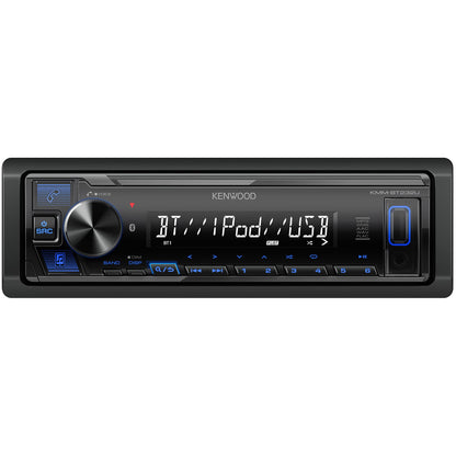 Kenwood KMM-BT232U Single-DIN Bluetooth USB AUX AM/FM Digital Media Receiver