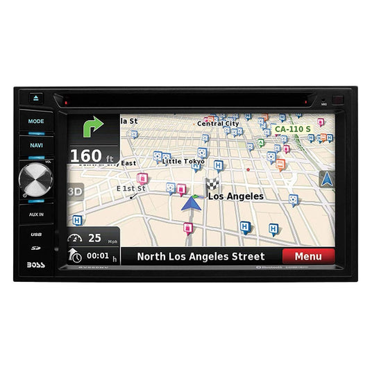 BOSS Audio BV960NV GPS Navigation 6.2" AM FM AUX USB BT CD DVD Car Stereo