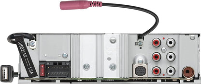 Kenwood eXcelon KMM-X705 AM FM HD Bluetooth Digital Car Stereo + SXV300V1 SiriusXM Satellite Tuner