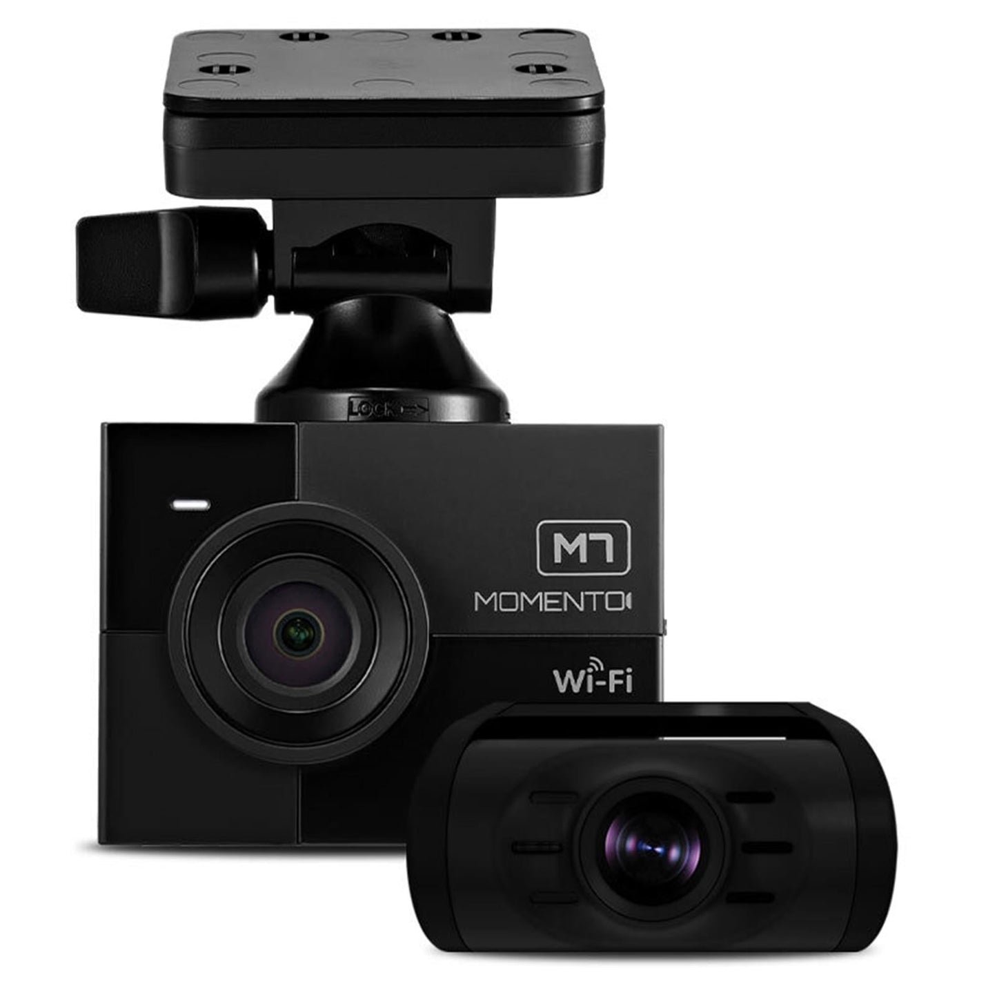 Momento MD-7205 2K QHD 3-Channel Front and Rear Dash Camera System