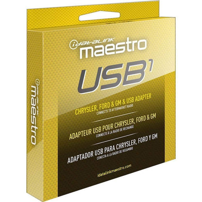 iDatalink Maestro ACC-USB1 Unkeyed USB Mini Female to Full Size USB Male Adaptor