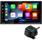 Kenwood DMX7709S 6.8" Touchscreen Car Stereo- Apple CarPlay, Android Auto + CMOS-230 Backup Camera