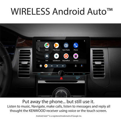 Kenwood eXcelon DNR1007XR 10.1" AM FM Wireless Apple CarPlay Android Auto Car Stereo Garmin Navigation