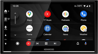 Kenwood DMX8709S 6.8" Touch Screen Car Stereo-Wireless Apple CarPlay, Android Auto + CMOS-230LP Backup Camera