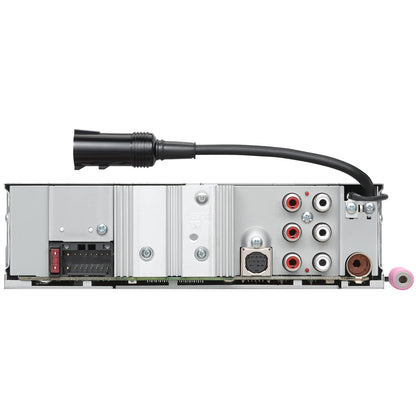 Kenwood KMR-M332BT Marine Boat Stereo - SDIN, AM FM Bluetooth  USB MP3