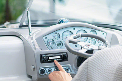 Sony DSX-M80 High-Power Marine & Car Digital Media Receiver – 45W x 4 RMS, Bluetooth, Waterproof, Sat-Ready