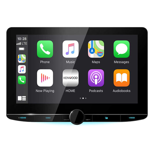 Kenwood DMX1057XR 10.1" Floating HD Touchscreen AM FM Wireless Apple CarPlay, Android Auto Car Stereo