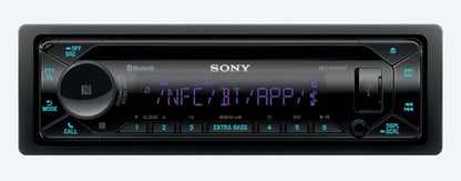 Sony MEX-N5300BT Single-DIN CD Car Stereo – Bluetooth, USB, Siri Eyes Free, Extra Bass, SiriusXM Ready